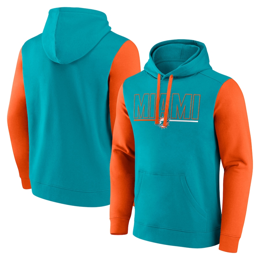 Men Miami Dolphins green 09 NFL 2024 hoodie